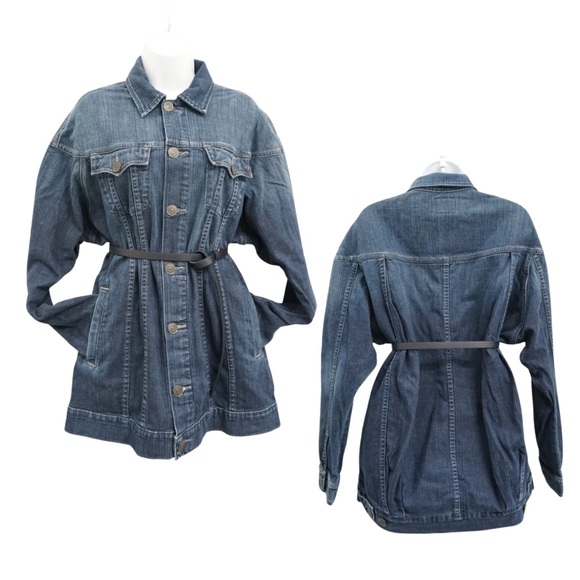 True Religion Harlow Barn Jacket, Women's Medium, Oversized Style - Picture 1 of 10